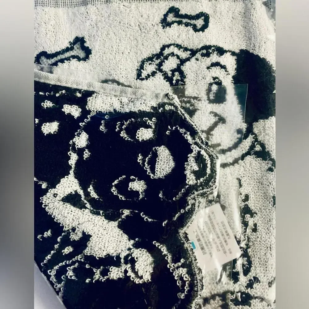 Disney 101 Dalmatians Hand Towel Face Washcloth Japan Import Ruffles Kawaii